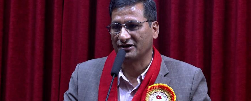 हालको राजनीतिक व्यवस्था समस्या होइन : बस्नेत