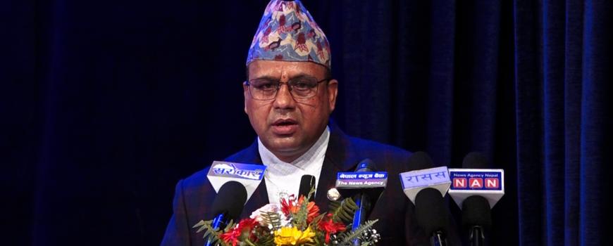 विदेशीहरूले समेत नेपालको सम्पदा र अभिलेखको बारेमा चासो राख्ने गर्छन् : मन्त्री पाण्डे