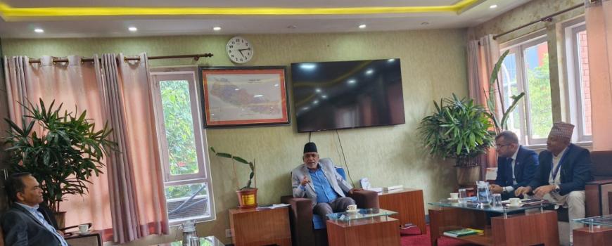 कृषि कर्जालाई सरलीकृत गरिदिन नेपाल राष्ट्र बैकलाई कृषि मन्त्री अधिकारीको आग्रह