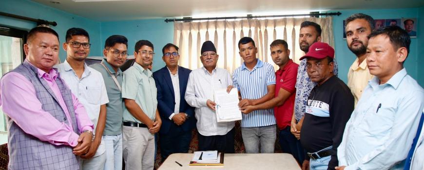 हेटौडा सिमेन्ट उद्योगको समस्या समाधान गर्न पहल गर्ने प्रचण्डको प्रतिबद्धता 