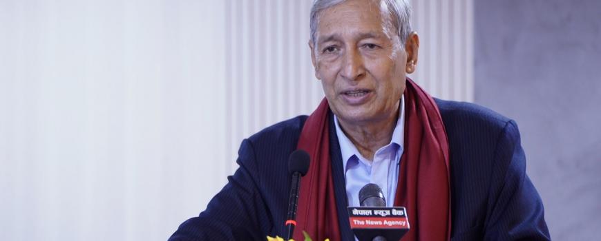 कृषिमा लगानी गर्न विशिष्टीकृत संस्था आवश्यक : पूर्वमन्त्री खतिवडा 