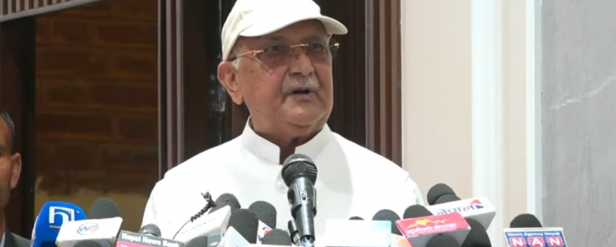 सरकारको हस्तक्षेपका कारण एन्फा अन्तर्राष्ट्रिय प्रतिबन्धमा परेको ओलीको आरोप