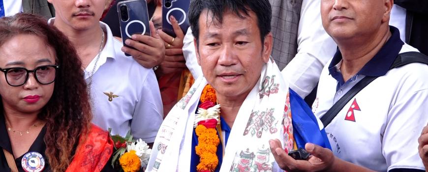 सरकारले सय दिनमा जनताले महसुस हुनेगरी काम गर्न सकेन : हर्क साम्पाङ सरकारले सय दिनमा जनताले महसुस हुनेगरी काम गर्न सकेन : हर्क साम्पाङ